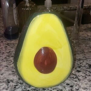 Vibrant Avocado Art Vase/Decor